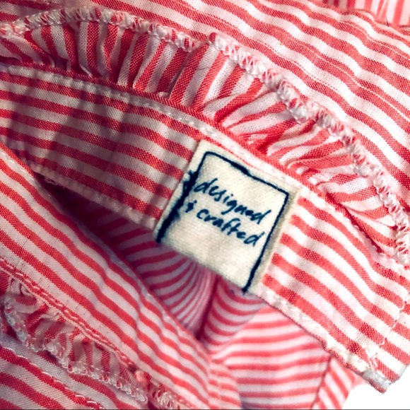 NWOT Gap Ruffle Tuxedo Button Down Womens Shirt - Picture 4 of 6